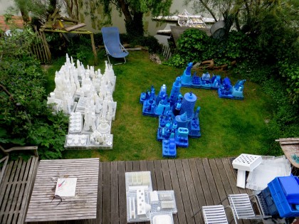 Carolien Adriaansche Floating Cities in opbouw