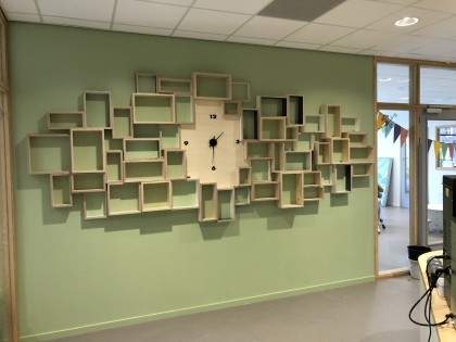 Creatieve wandbekleding
