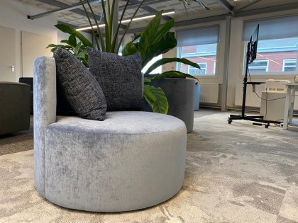 Ronde fauteuil op maat