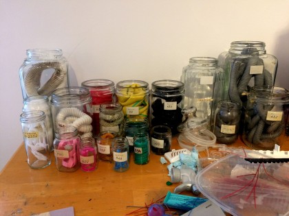 Carolien Adriaansche New Biodiversity opstelling atelier