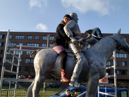 Carolien Adriaansche Wateringse Veld Ruiterstandbeeld
