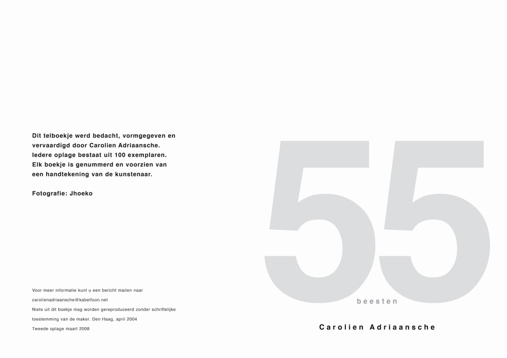 55 Beesten