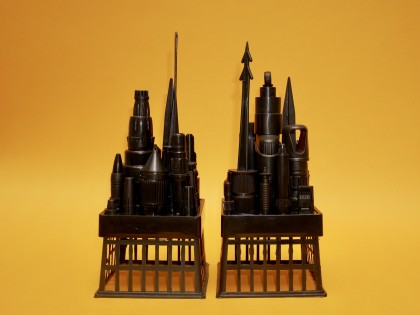 Carolien Adriaansche Mini Metropolis zwart