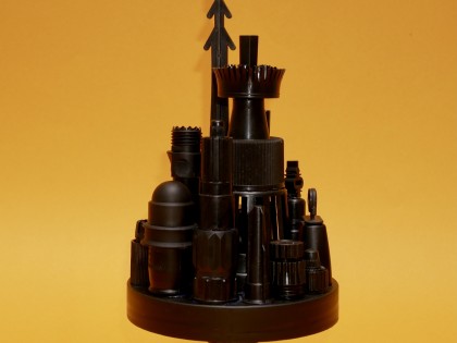 Carolien Adriaansche Mini Metropolis zwart