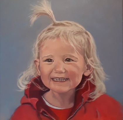 acrylverf 40 x 40 cm