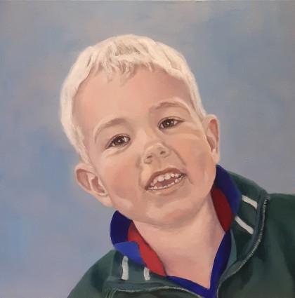 acrylverf 40 x 40 cm