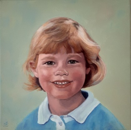 acrylverf 40 x 40 cm