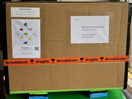 Carolien Adriaansche Trophies transportdoos