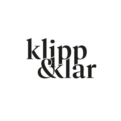 Logo ontwerp klipp und klar variatie black