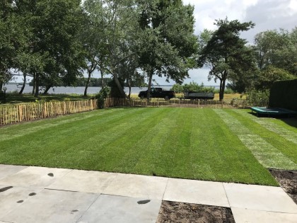 Uw tuin gevuld met beplanting of een mooi gazon