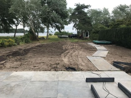 Uw tuin gevuld met beplanting of een mooi gazon