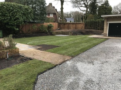 Complete tuinaanleg Huizen / Blaricum