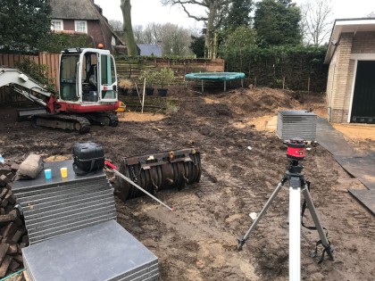 Complete tuinaanleg Huizen / Blaricum