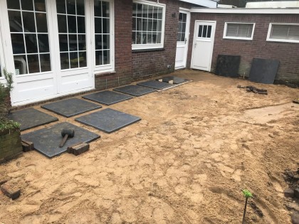 Complete tuinaanleg Huizen / Blaricum