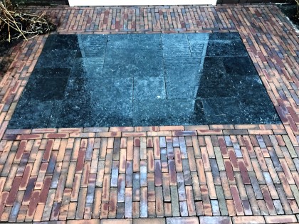 Tuinaanleg en sierbestrating in Huizen