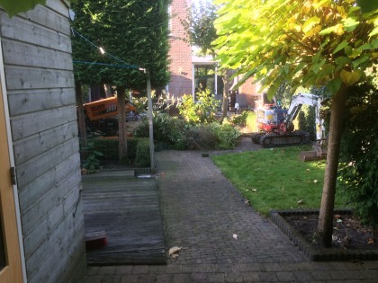 Tuinaanleg in de Bijvanck, Blaricum