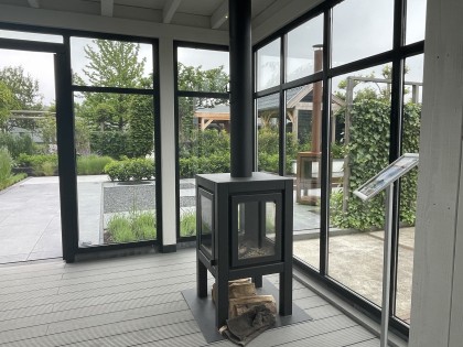 Reny haard zwart gespoten