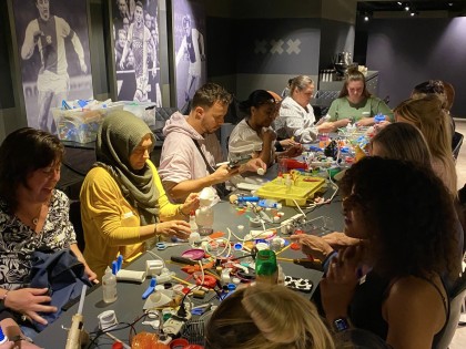De Afvaljuf - Amsterdam Arena - recycle workshops 5