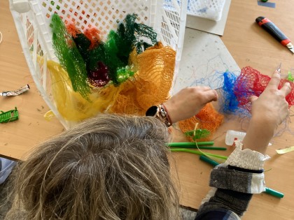 De Afvaljuf - recycle workshop volwassenen 3