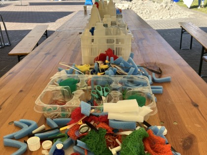 De Afvaljuf - recycle workshop met plastic afval 1