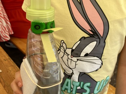 De Afvaljuf - recycle workshop met plastic afval 5