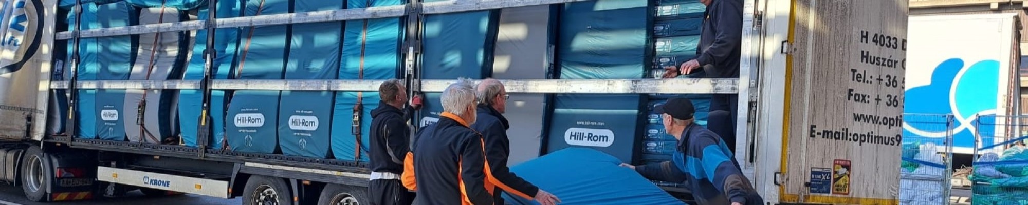 Inzameling van medische hulpgoederen