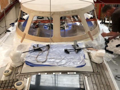 Polyester reparatie