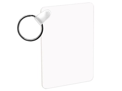 Sleutelhanger Rechthoek 2 zijdig1