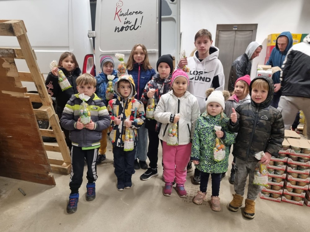 Paasactie voor Oekraïense kinderen (april)