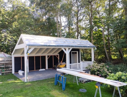 Kapschuur Trendhout Douglas wit
