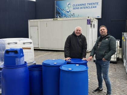bezoek aan Twente Cleaning