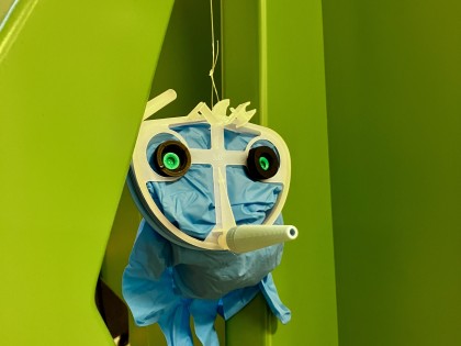Gemaakt van afval van het Sophia Kinderziekenhuis
