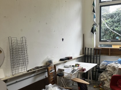 Verbouwing atelier 2024