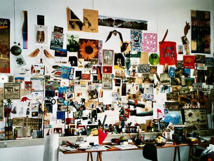 Atelier voor de verbouwing van de Prinsegracht in 2003