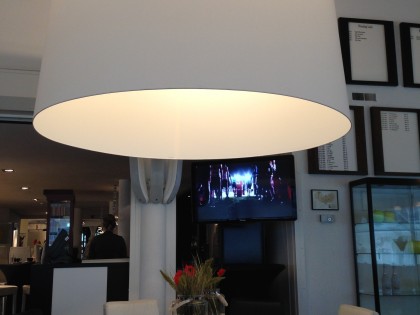 Lampenkap groot formaat stamtafel golfclub