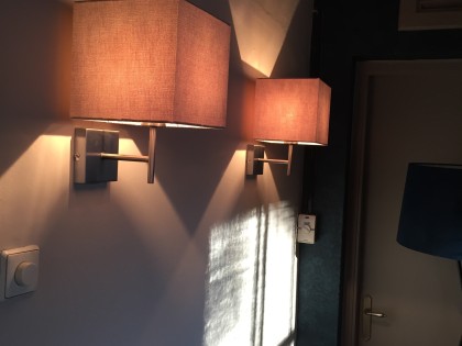 Wandarmaturen en passende lampenkappen