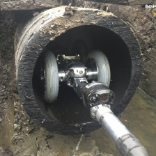 Crawler camera systeem