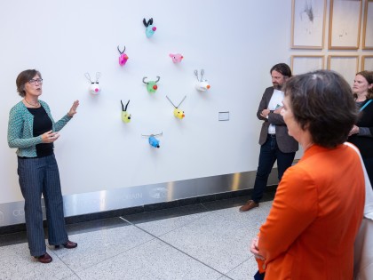 Carolien Adriaansche - Art at EP - opening expositie- Alexis HAULOT