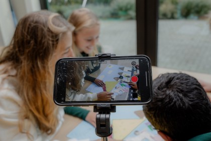 Brugklassers 2025 op het Erfgooiers College in Huizen.