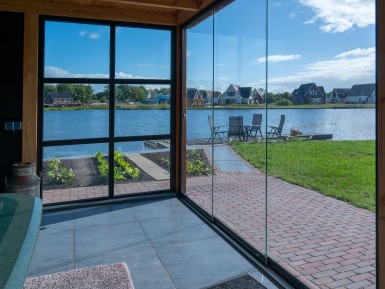 tuinkamer met glas