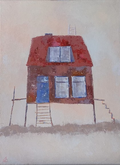 Kom maar achterom  30 x 40