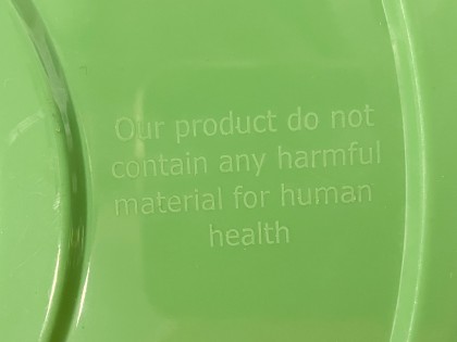 C.Adriaansche GroenAfdruk Omrin - our product do not contain any harmful material for human health