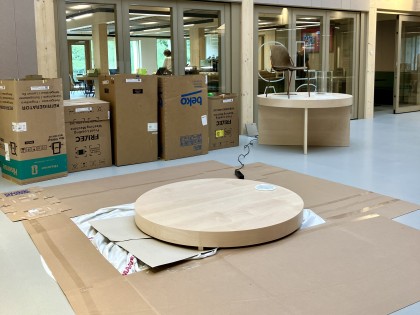 C.Adriaansche GroenAfdruk Omrin - aanvang opbouw