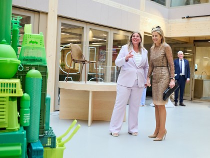 C. Adriaansche Green Footprint Omrin – Opening of ‘Work Landscape of the Future’ by Queen Maxima