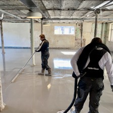 Cementgebonden ondervloer