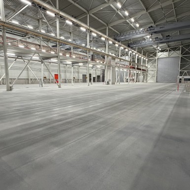 Betonvloer voor