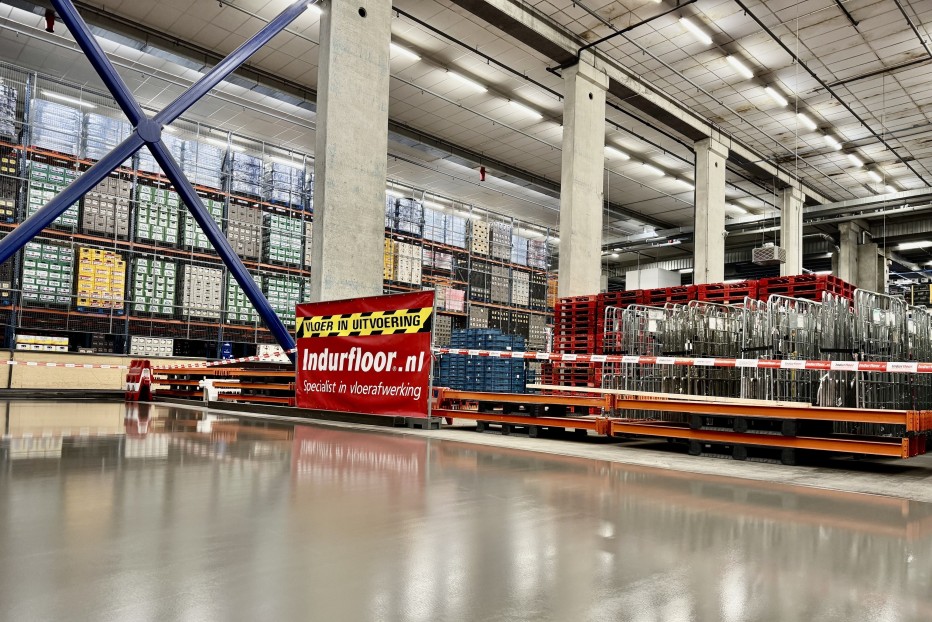 Cementgebonden bedrijfsvloeren van Indurfloor.
