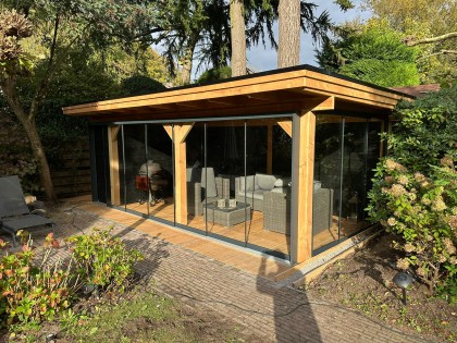 Huizen overkapping eind