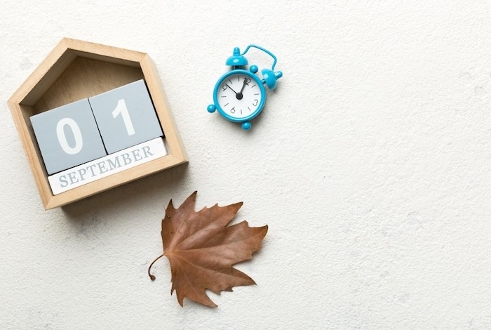 September - De herfst start