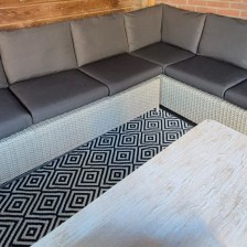herstofferen kussen loungeset wageningen